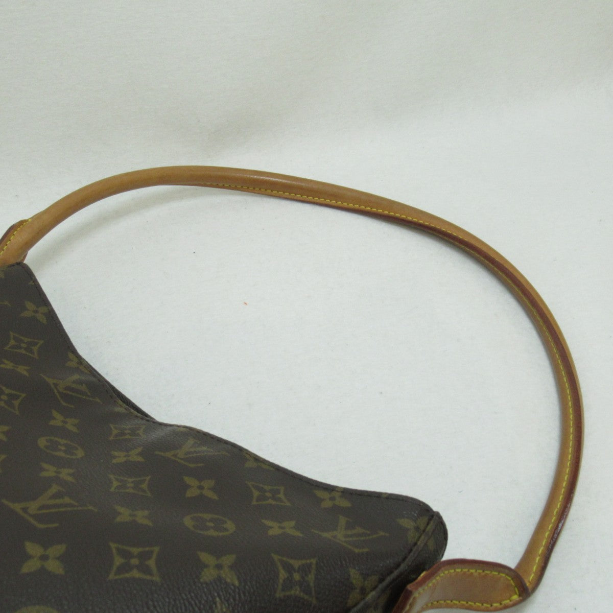 Louis Vuitton Brown Canvas Looping shopper bag
