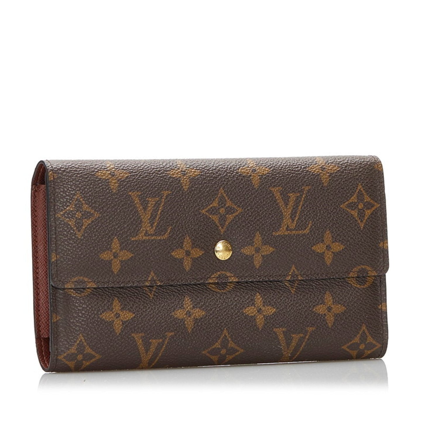 Louis Vuitton Brown Canvas Sarah wallet accessories