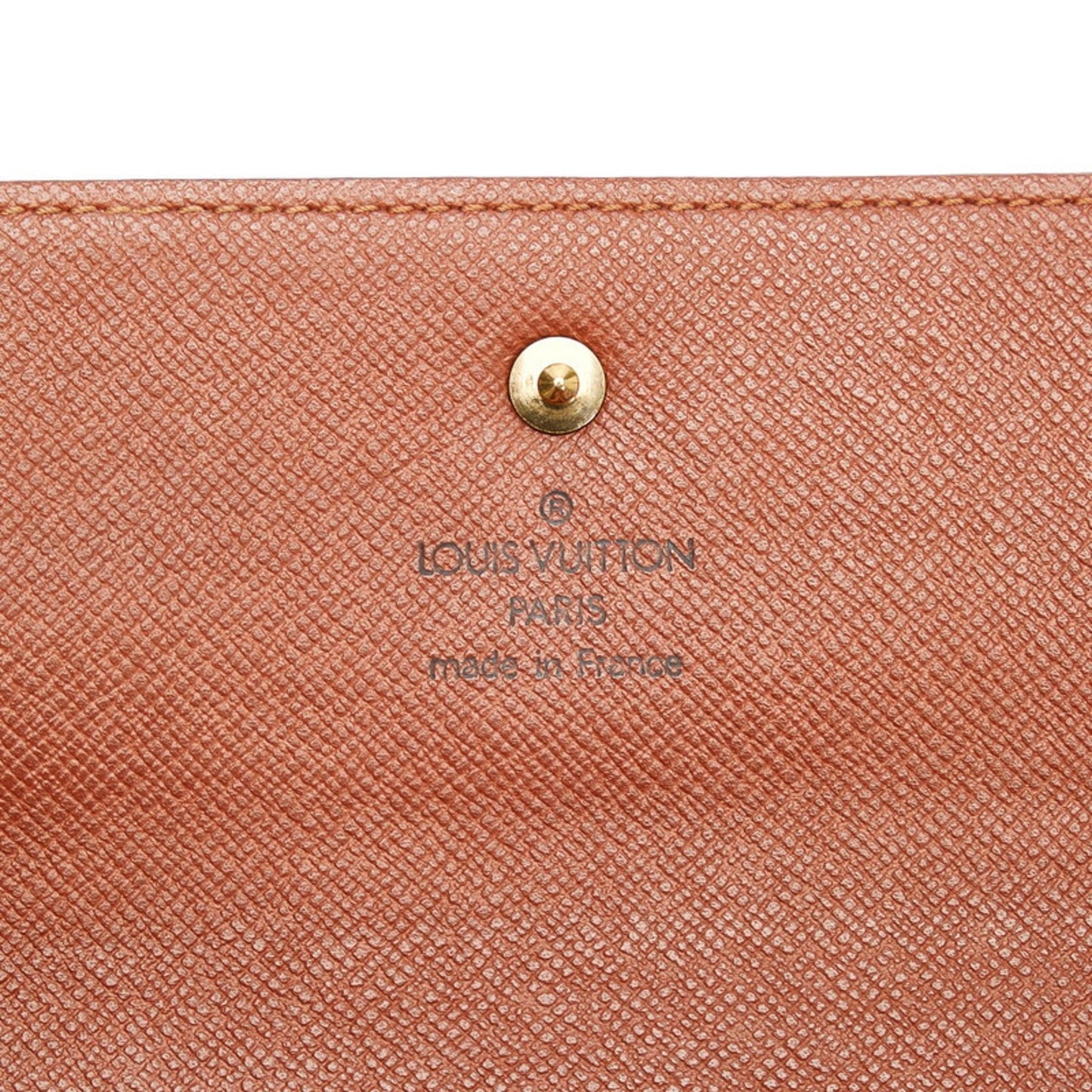 Louis Vuitton Brown Canvas Sarah wallet accessories