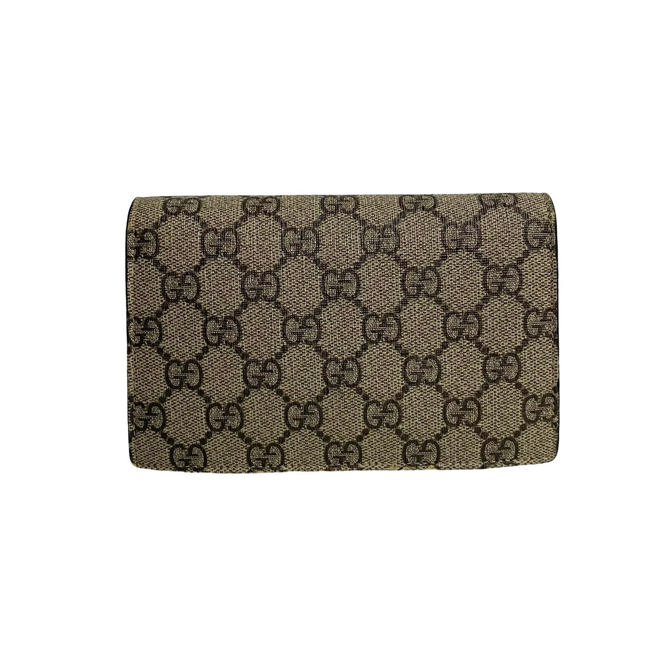 GUCCI Shoulder Bag leather Brown Dionysus Super Mini Bag