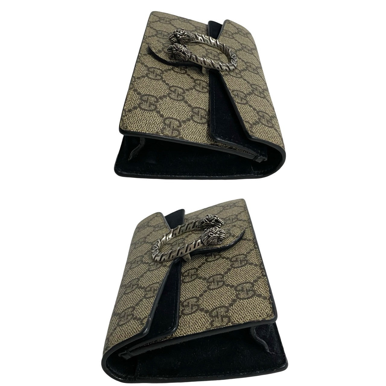 GUCCI Shoulder Bag leather Brown Dionysus Super Mini Bag