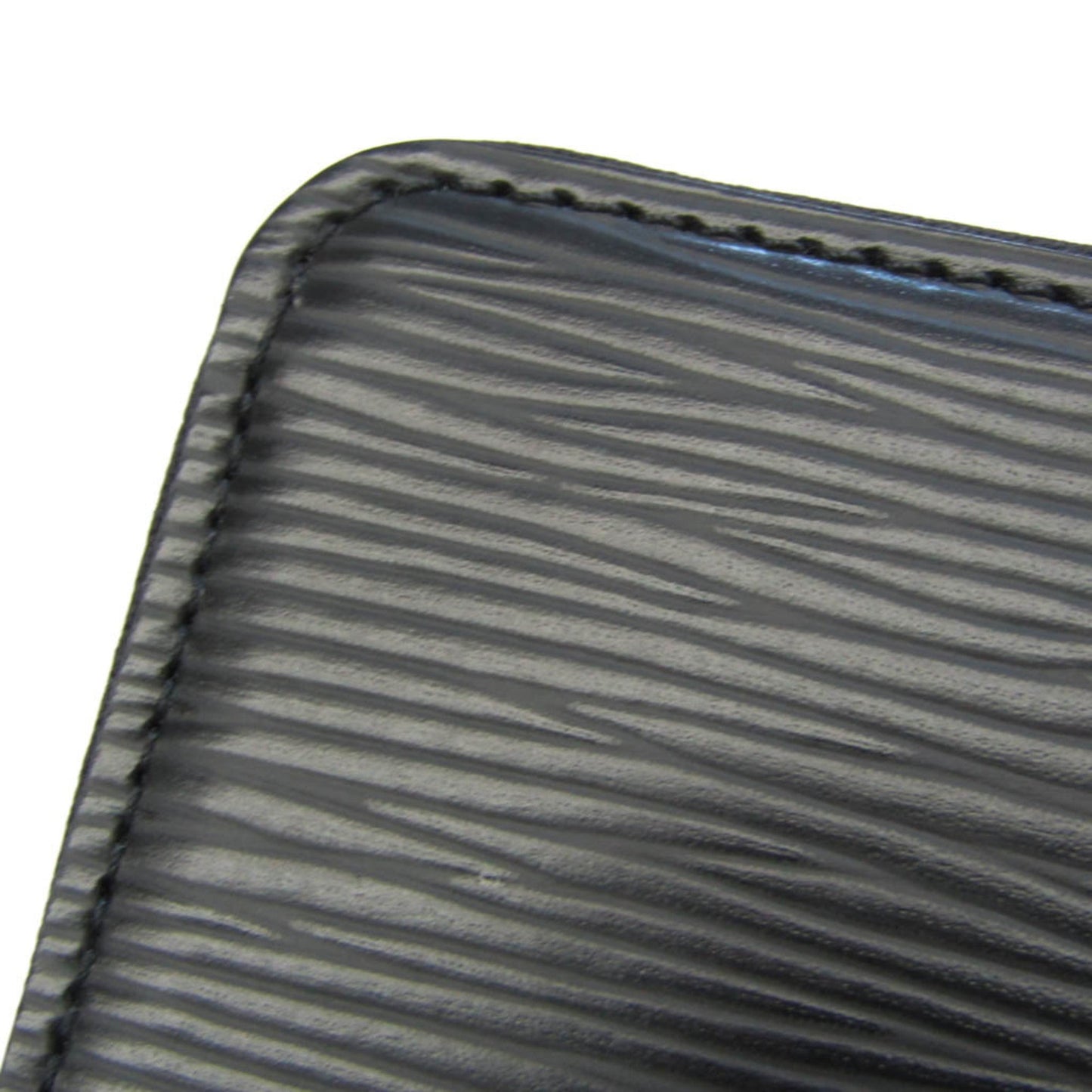 Louis Vuitton Black Leather Porte monnaie Zippy wallet accessories