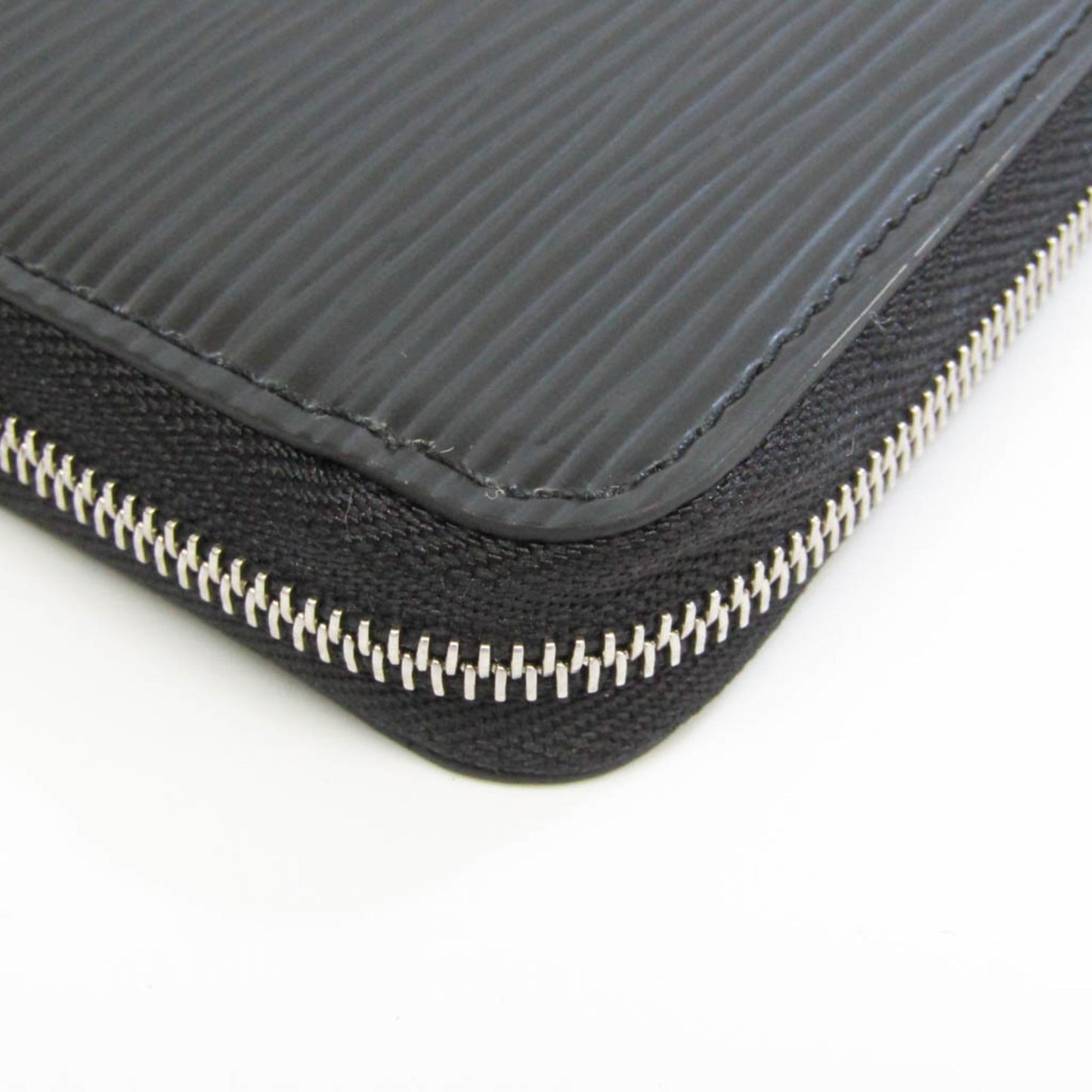 Louis Vuitton Black Leather Porte monnaie Zippy wallet accessories