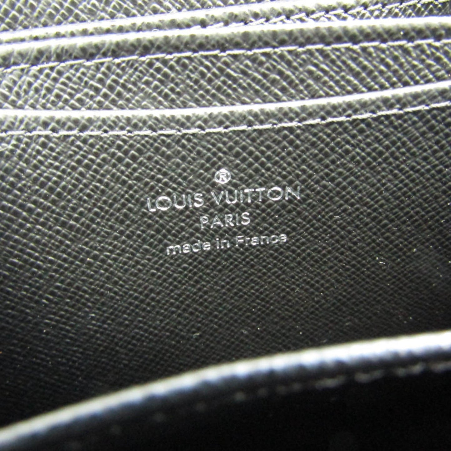 Louis Vuitton Black Leather Porte monnaie Zippy wallet accessories