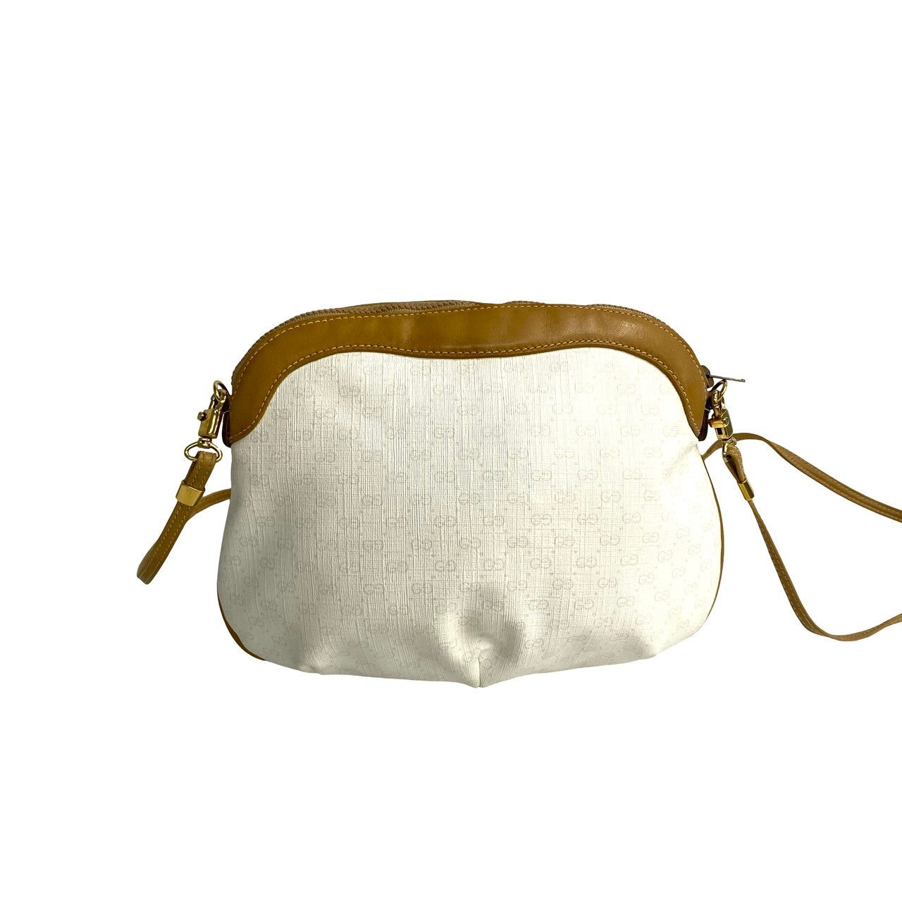 GUCCI Shoulder Bag leather Brown