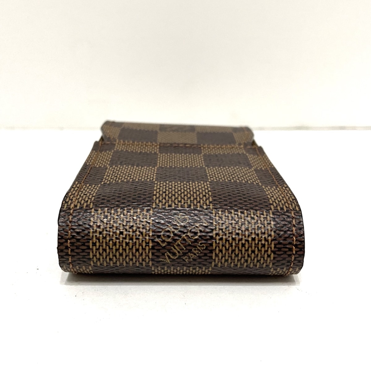 Louis Vuitton Brown Canvas etui  cigarettes wallet accessories