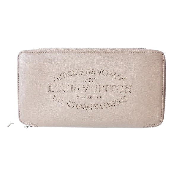 Louis Vuitton Brown Leather Zippy wallet wallet accessories