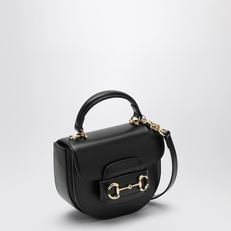 Gucci Horsebit 1955 Black Mini Handbag Women