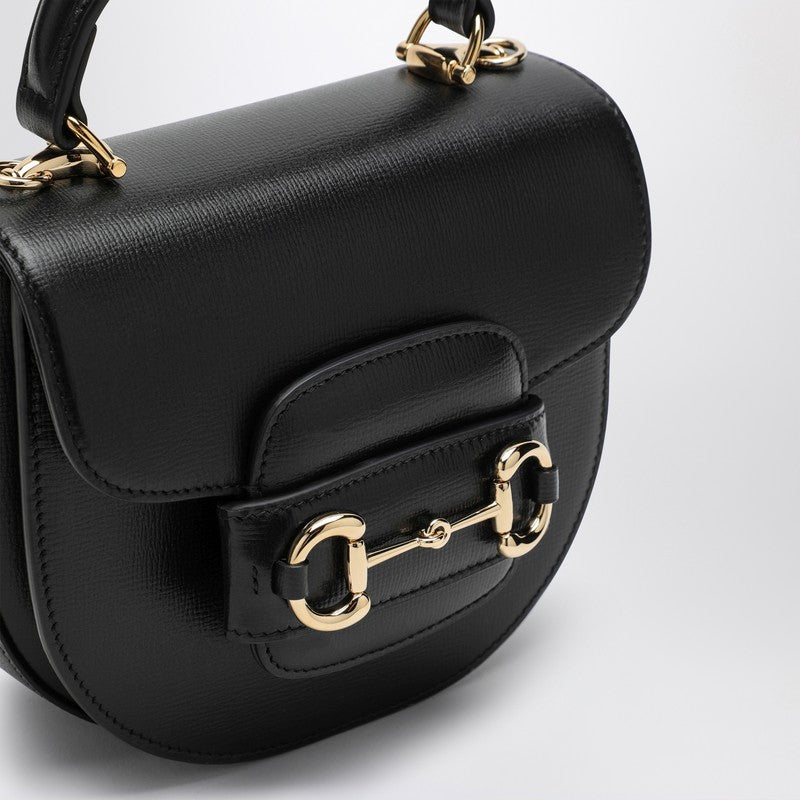 Gucci Horsebit 1955 Black Mini Handbag Women