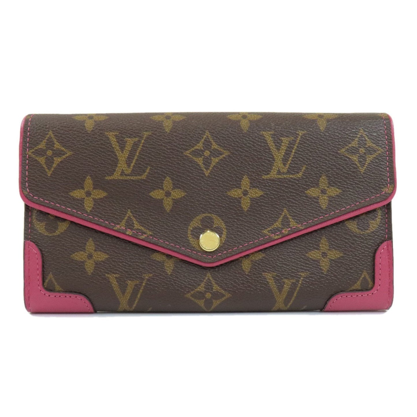 Louis Vuitton Brown Canvas Sarah wallet accessories