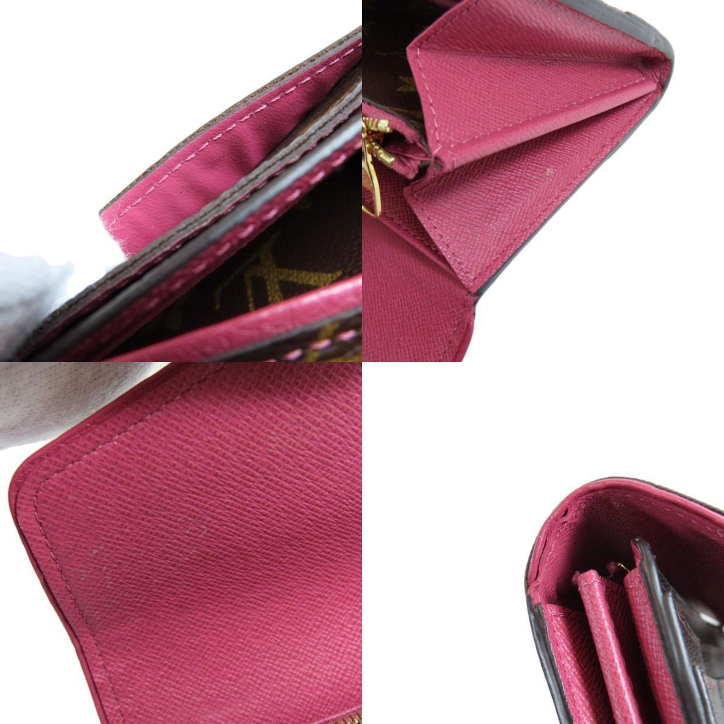 Louis Vuitton Brown Canvas Sarah wallet accessories