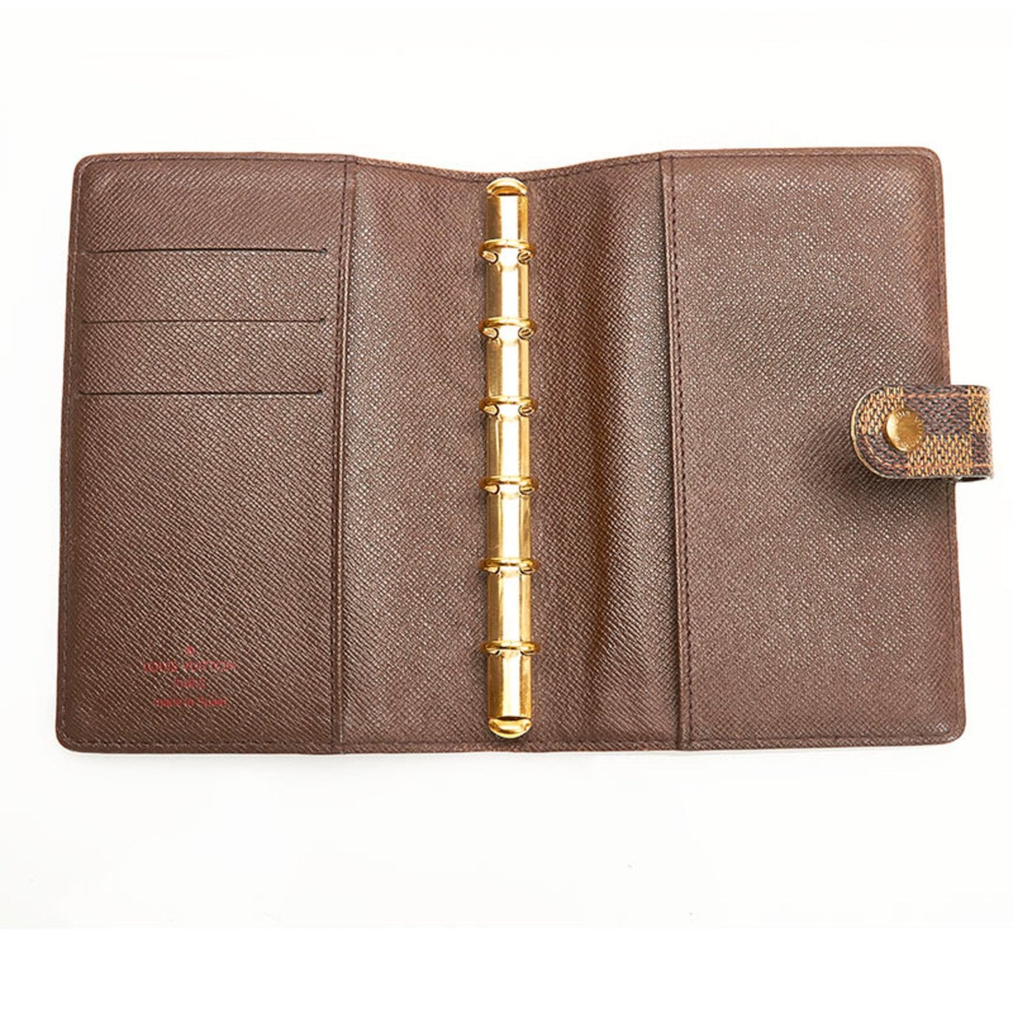 Louis Vuitton Brown Canvas COUVERTURE AGENDA FONCTIONNEL PM wallet accessories