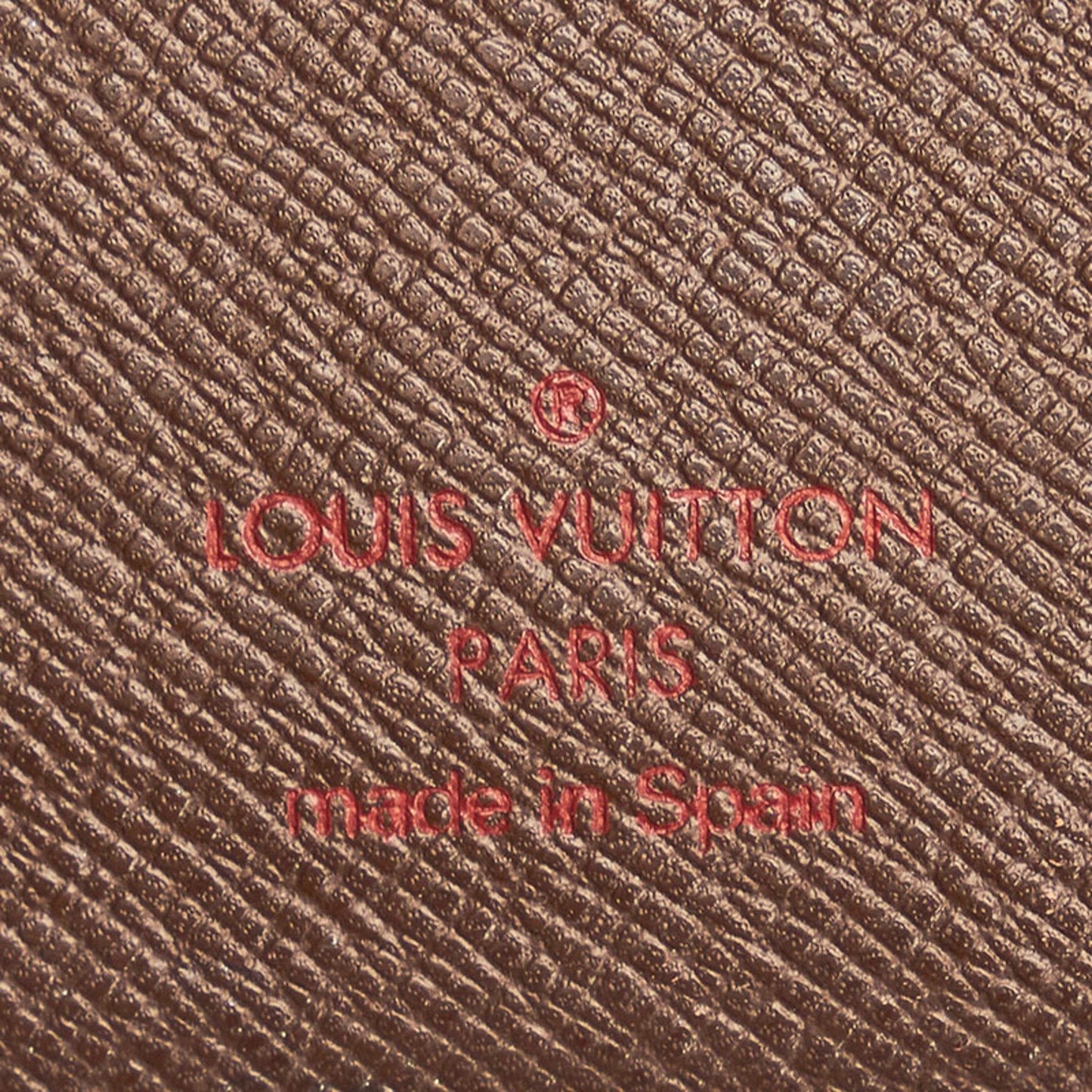Louis Vuitton Brown Canvas COUVERTURE AGENDA FONCTIONNEL PM wallet accessories