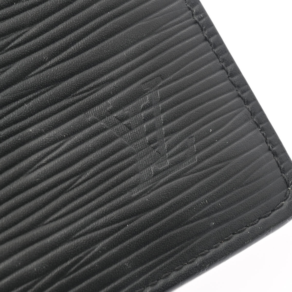 Louis Vuitton Black Leather Portefeuille Brazza wallet accessories