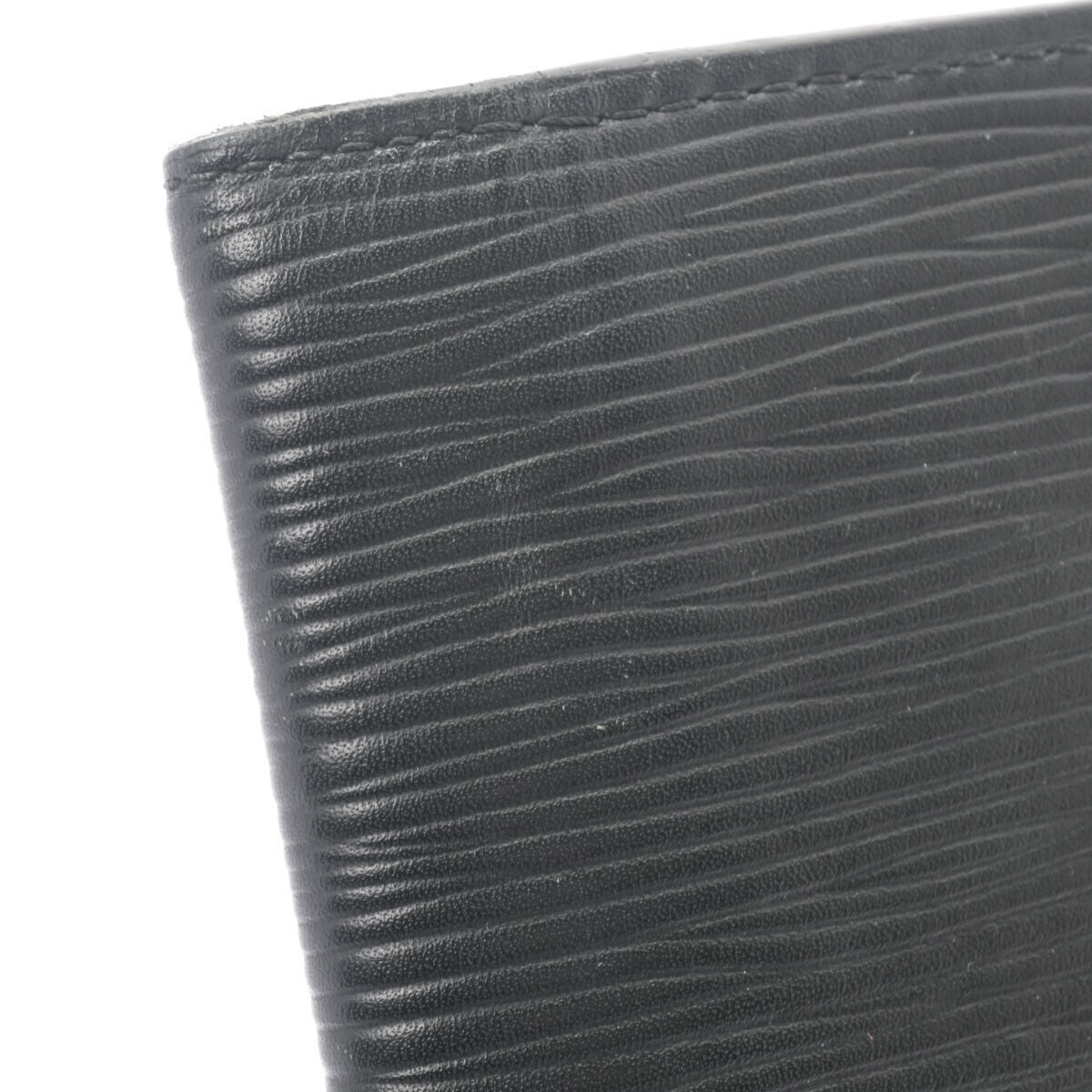 Louis Vuitton Black Leather Portefeuille Brazza wallet accessories