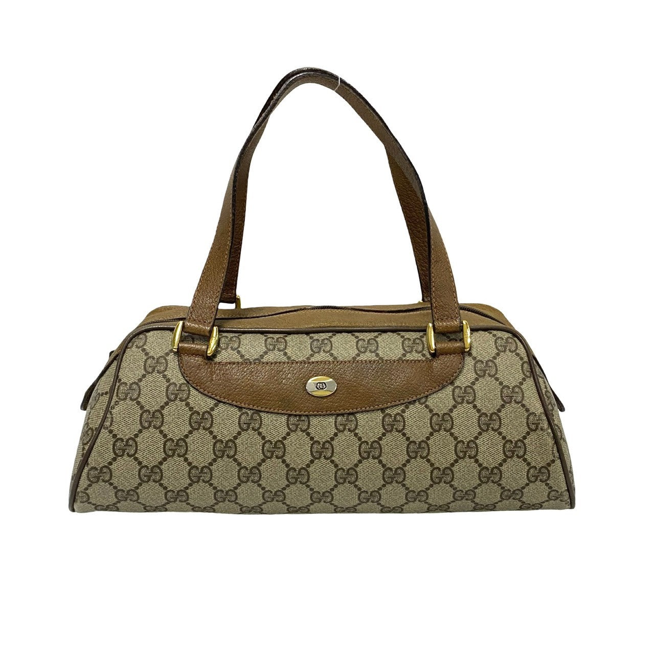 GUCCI Handbag leather Brown
