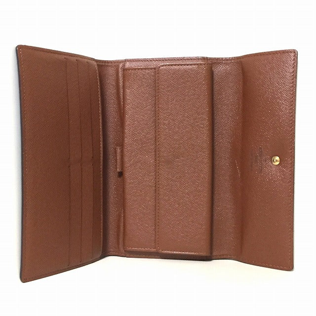 Louis Vuitton Brown Canvas Tresor wallet accessories