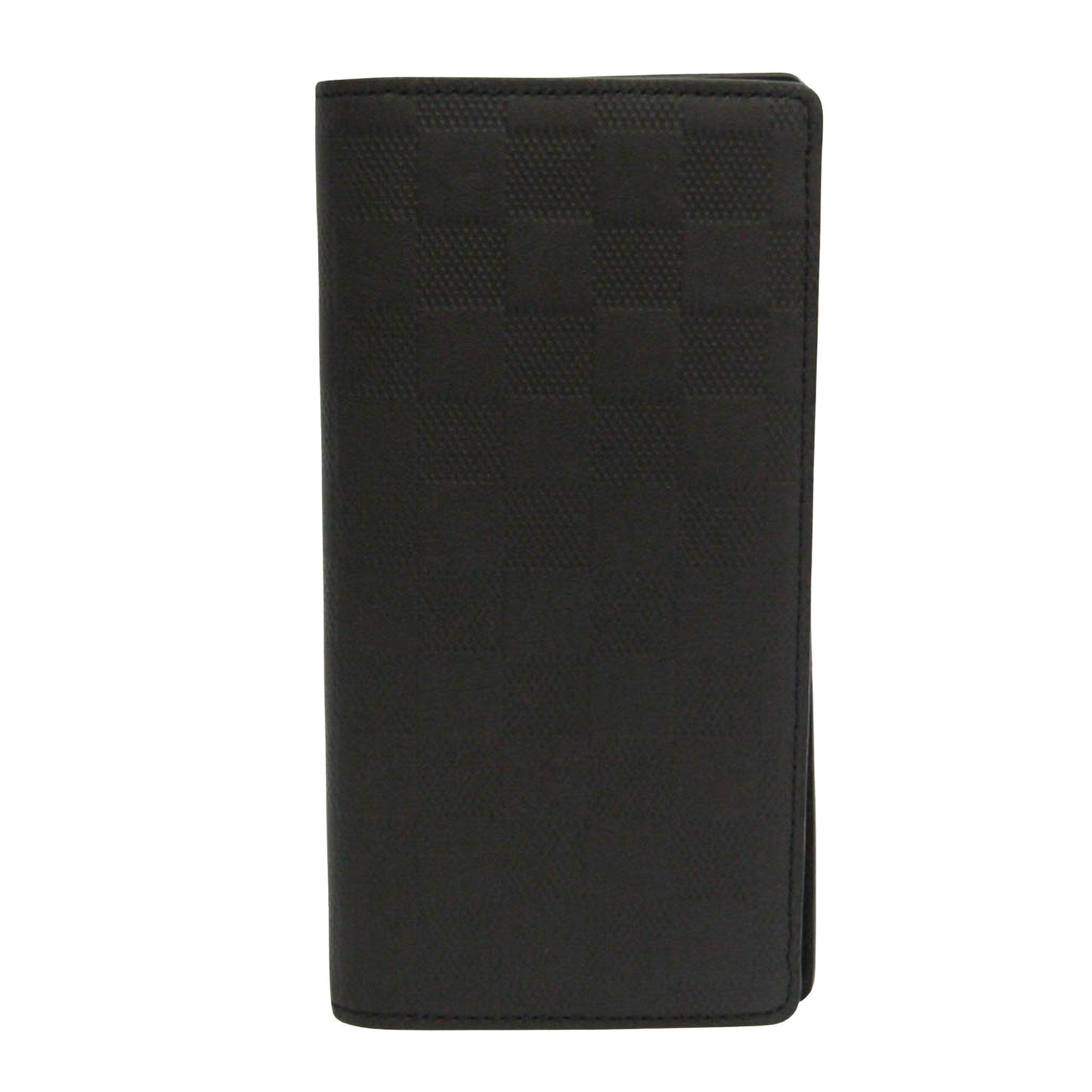 Louis Vuitton Black Canvas Brazza wallet accessories