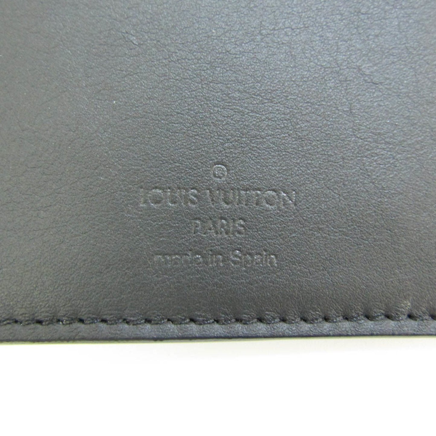 Louis Vuitton Black Canvas Brazza wallet accessories