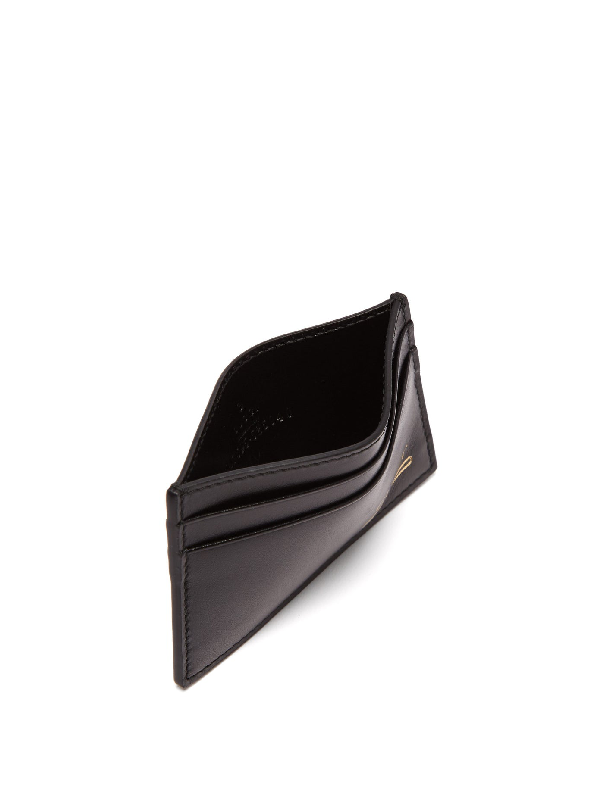 Gucci GG Logo Card Holder in Black