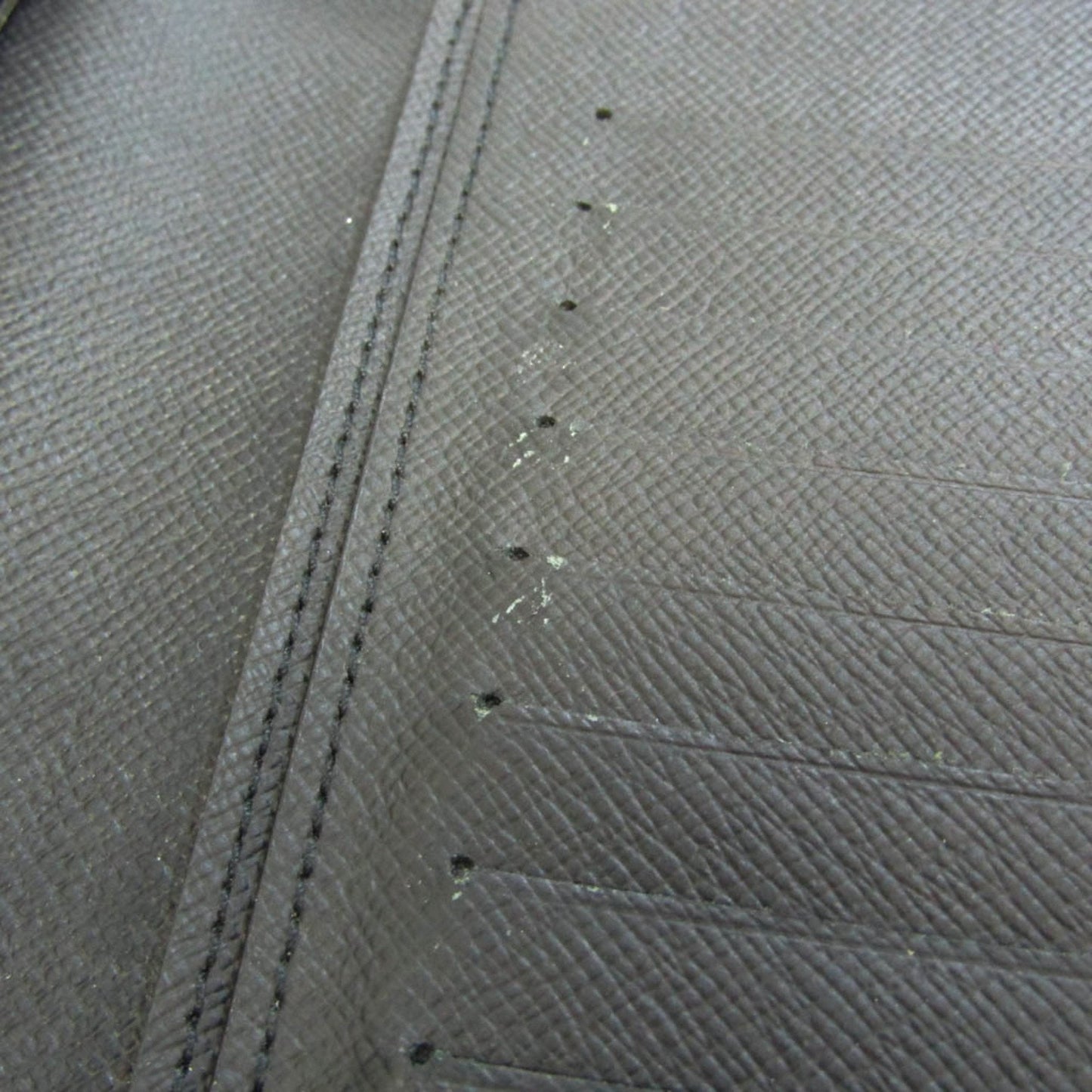 Louis Vuitton Black Leather Portefeuille Brazza wallet accessories
