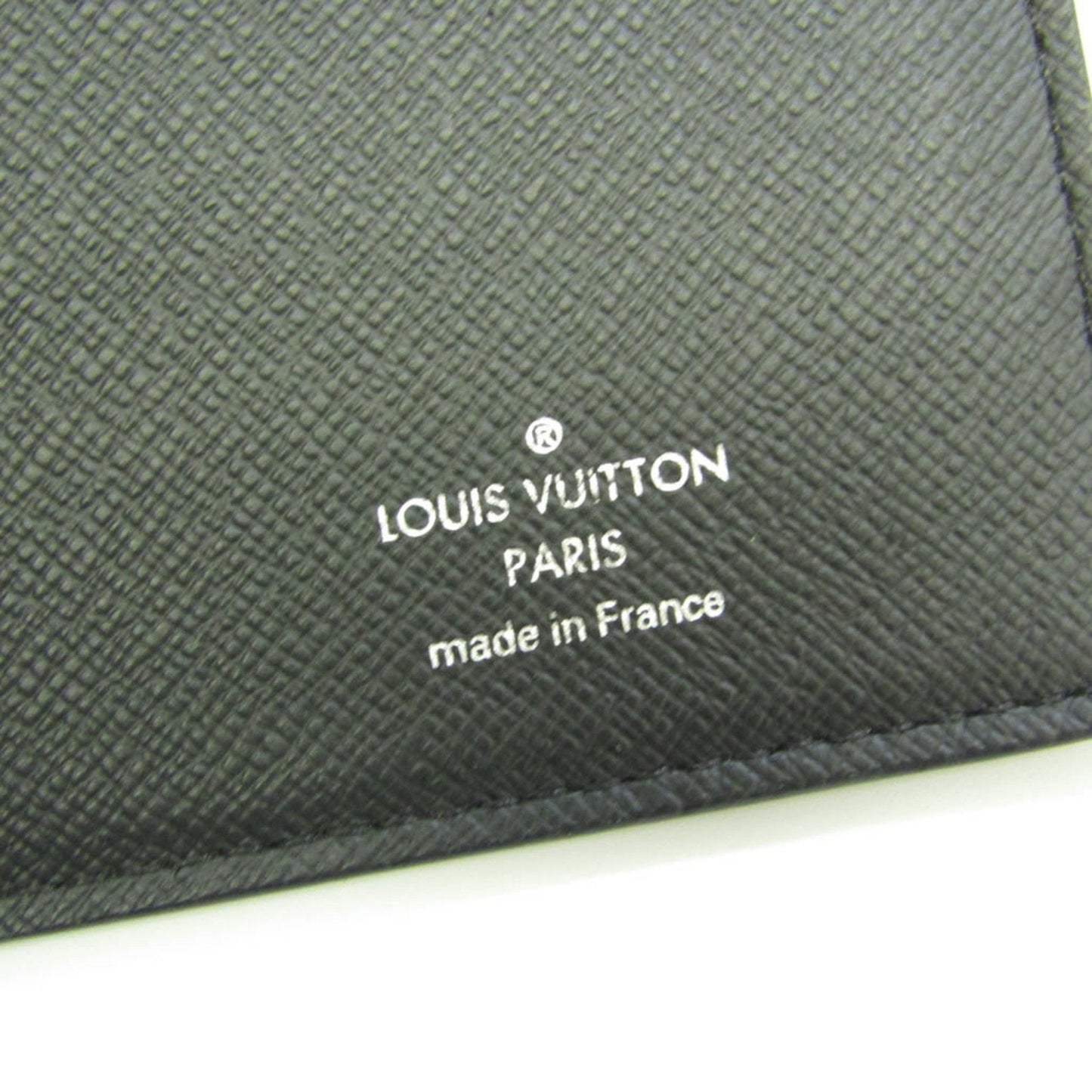 Louis Vuitton Black Leather Portefeuille Brazza wallet accessories