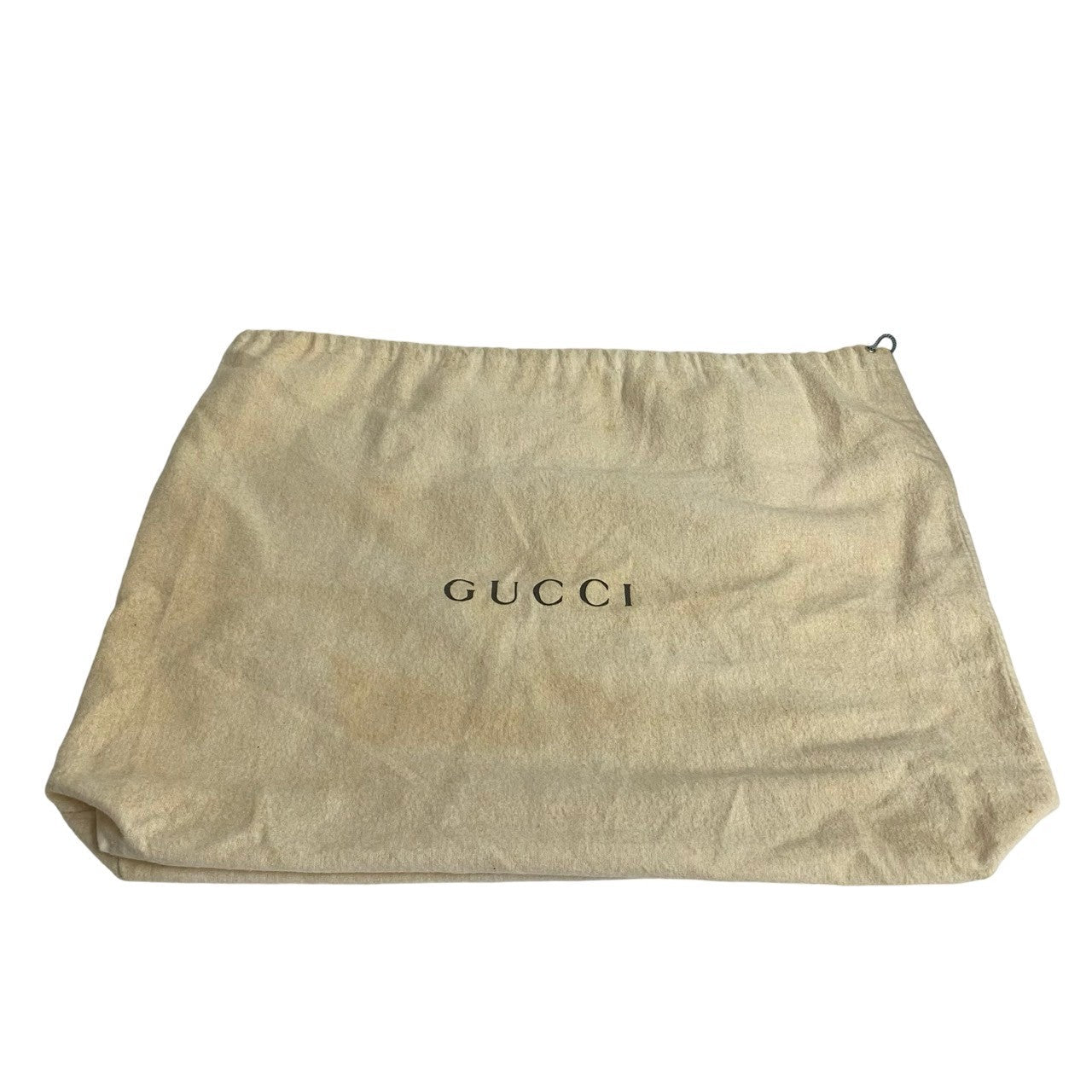 GUCCI Handbag leather Navy Bamboo