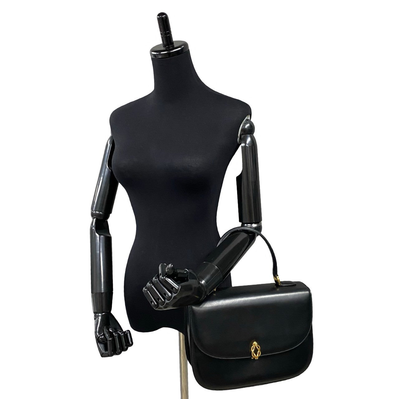 GUCCI Handbag Calfskin black