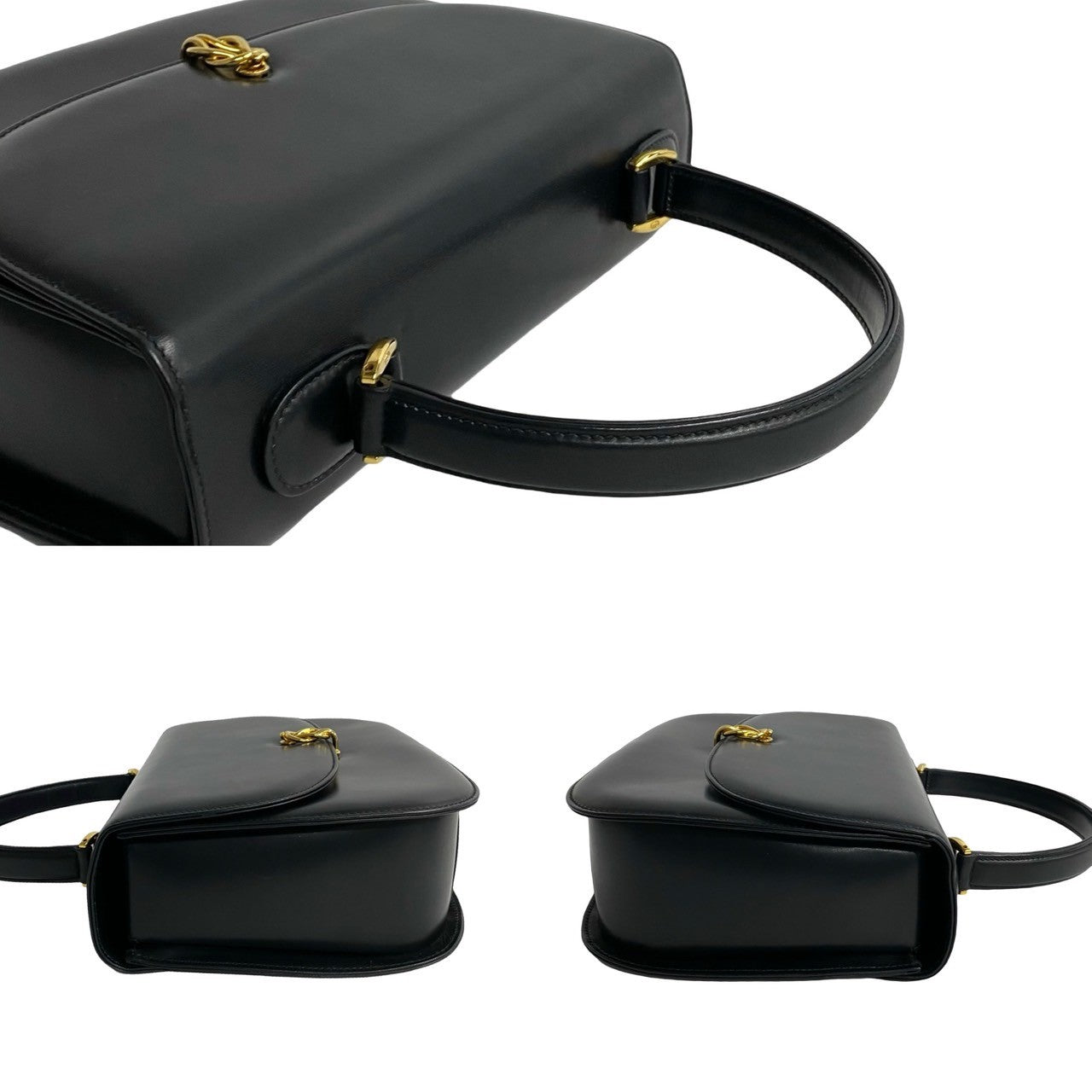 GUCCI Handbag Calfskin black