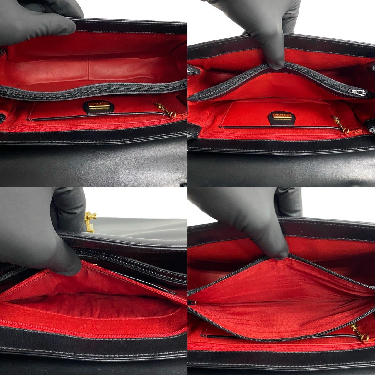 GUCCI Handbag Calfskin black