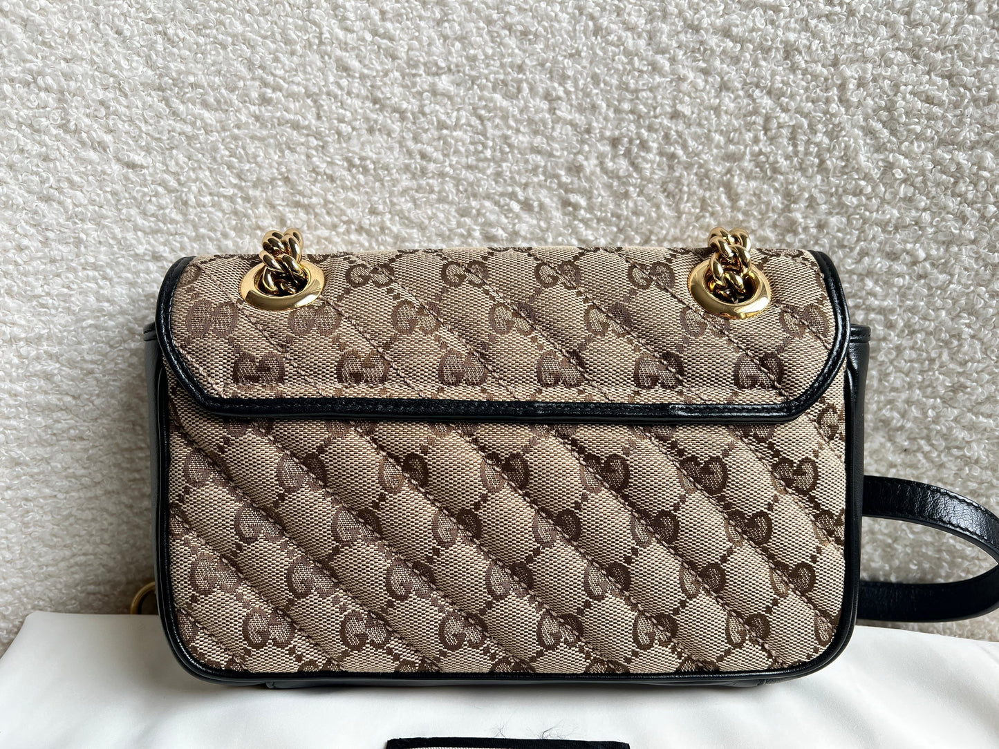 Gucci GG Beige Marmont Mini Shoulder Bag (RRP £1,470)