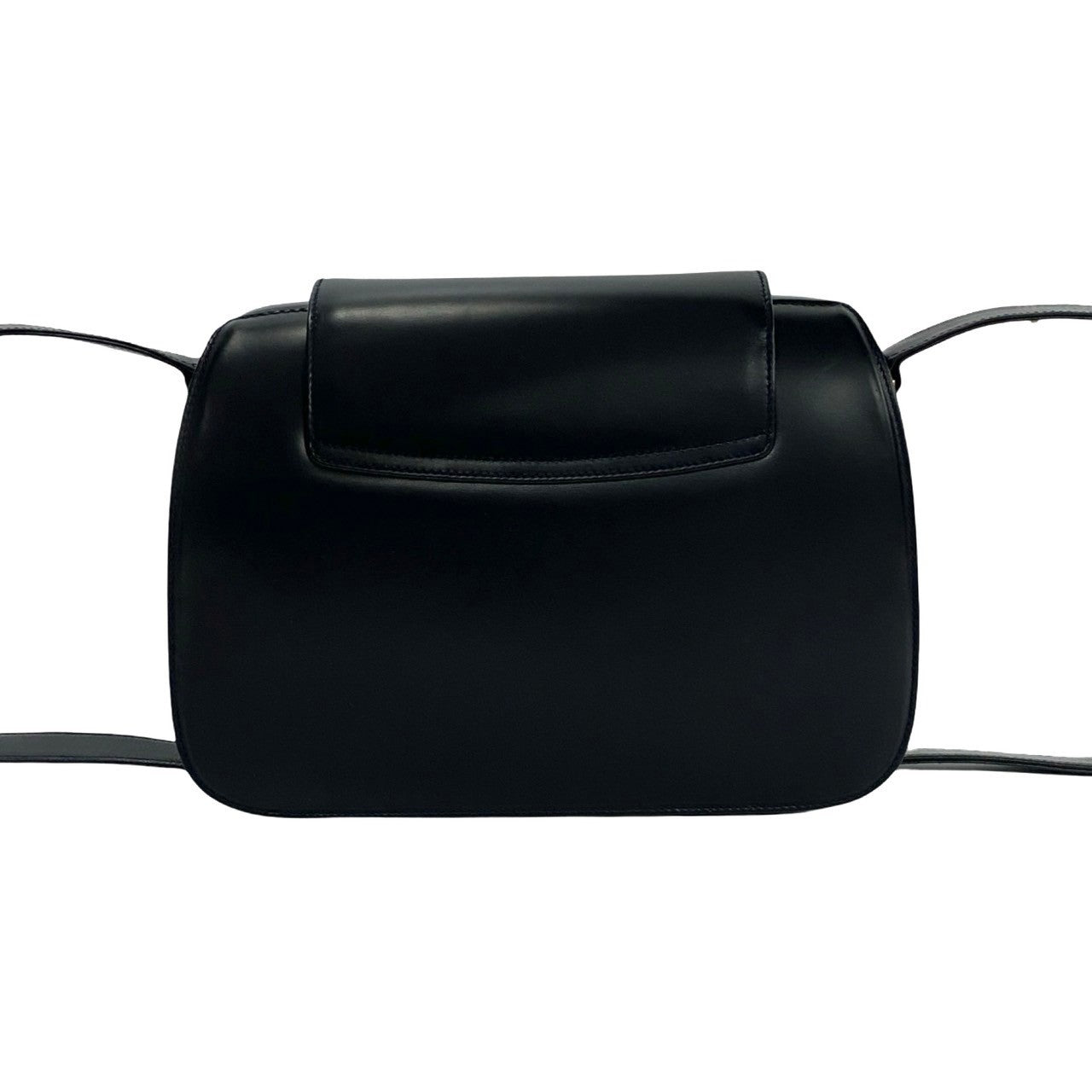 GUCCI Shoulder Bag Calfskin Navy