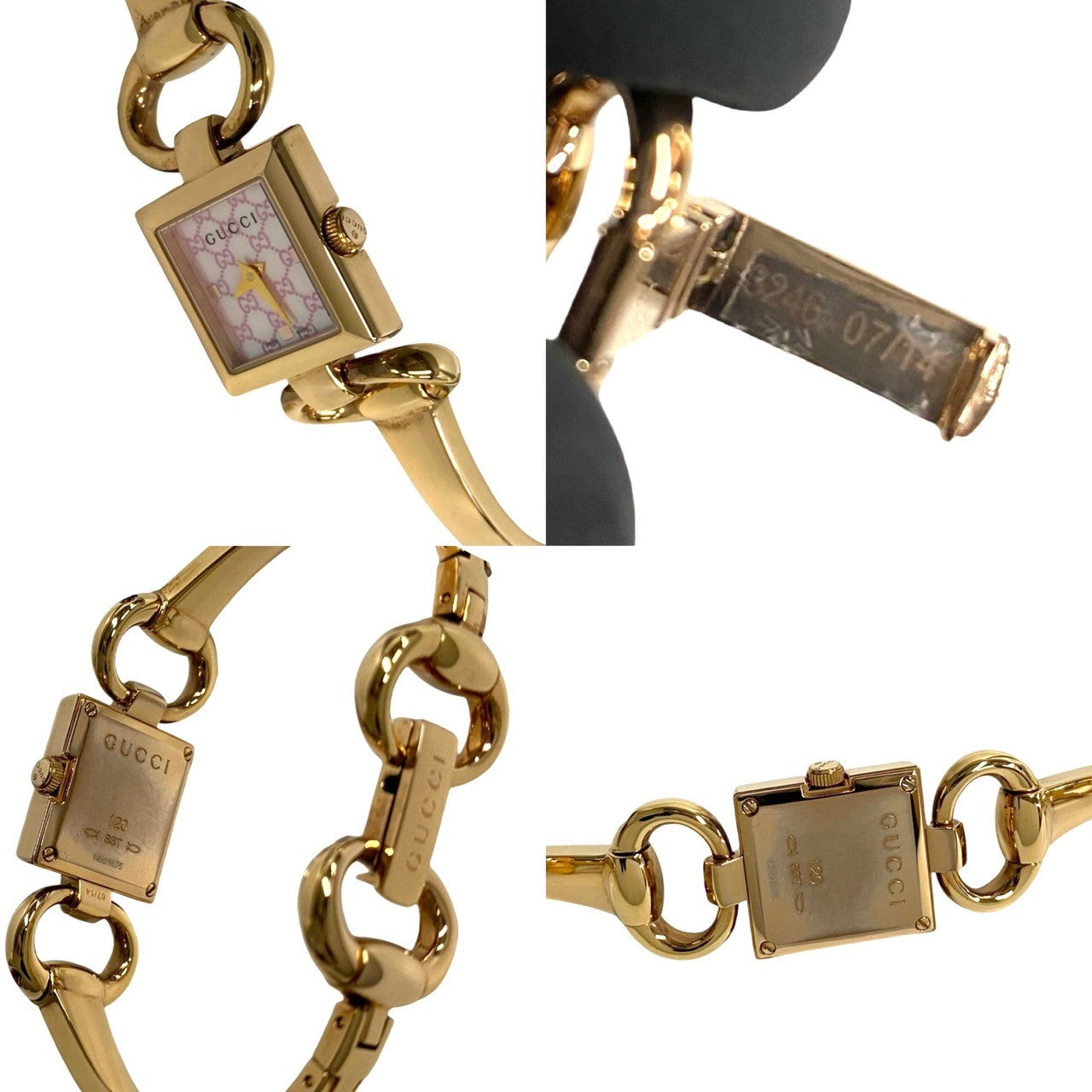 GUCCI Watches Stainless steel gold Tornavoni