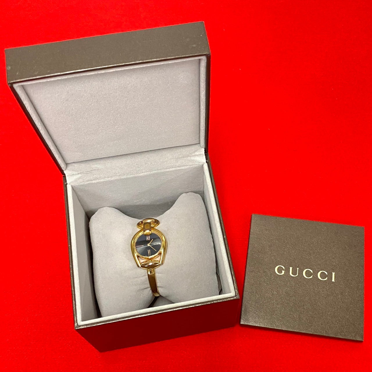 GUCCI Watches Stainless steel gold Horsebit