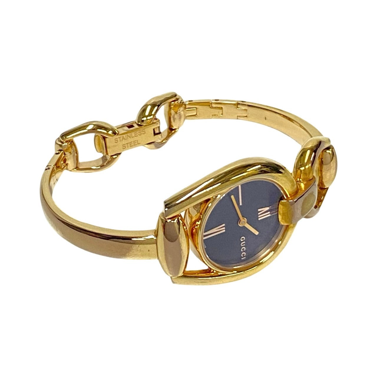 GUCCI Watches Stainless steel gold Horsebit