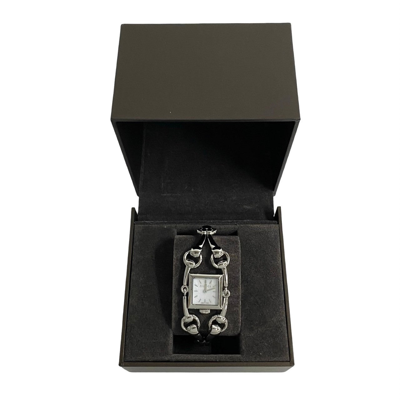 GUCCI Watches Stainless Steel Silver Signoria white dial