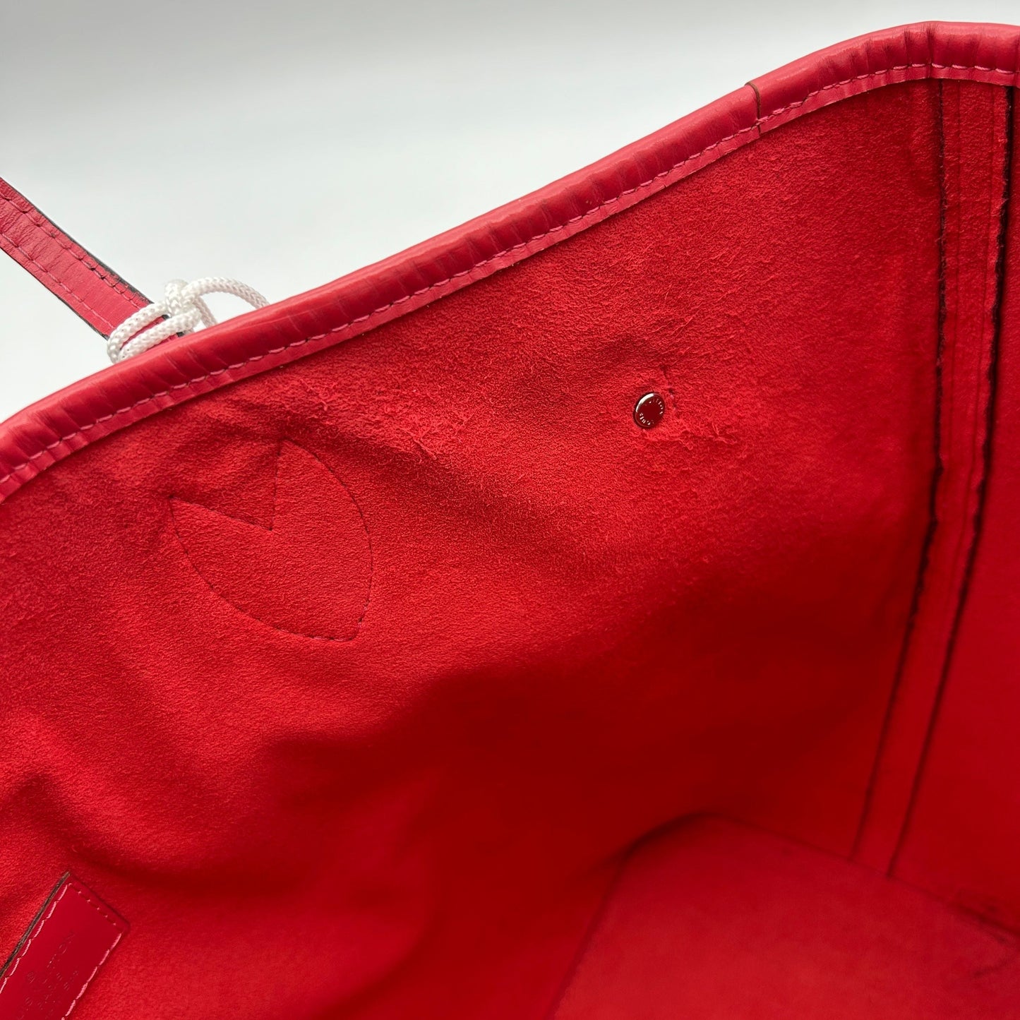 Louis Vuitton Coquelicot Epi Leather Neverfull LA11041