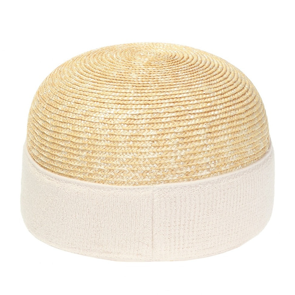 Gucci Logo-print Straw Baseball Cap in White