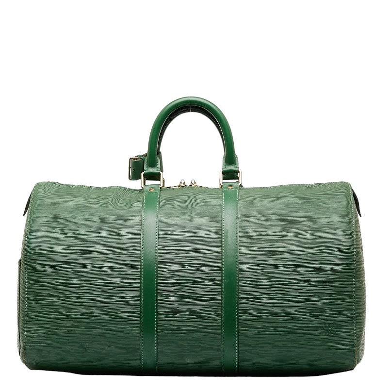 Louis Vuitton Epic Kypopur 45 Boston Bag Travel Bag M42974 Borneo Green Leather Ladies Louis Vuitton