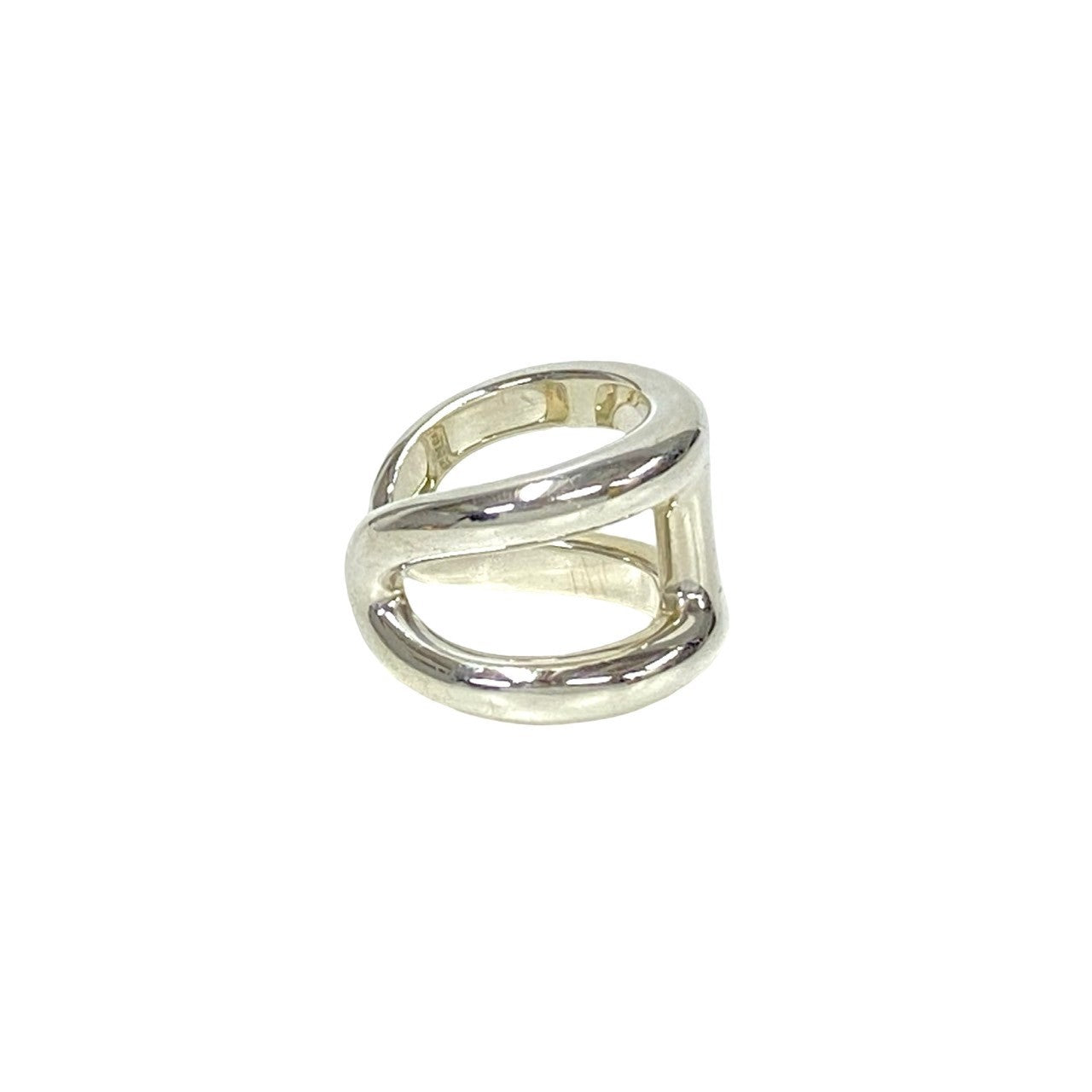 HERMES Ring Silver925 Silver Osmoz GM