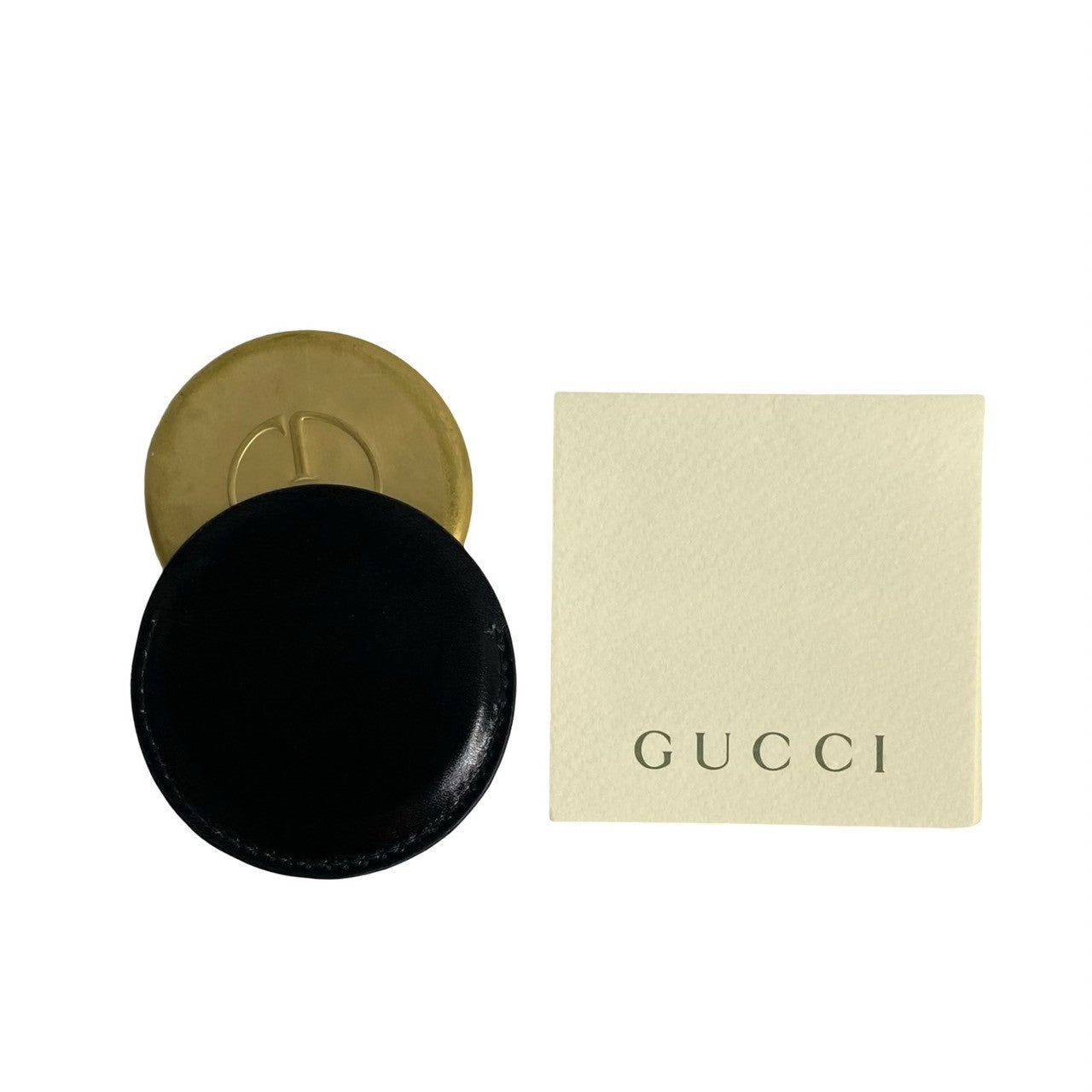 GUCCI Handbag Calfskin black Bamboo