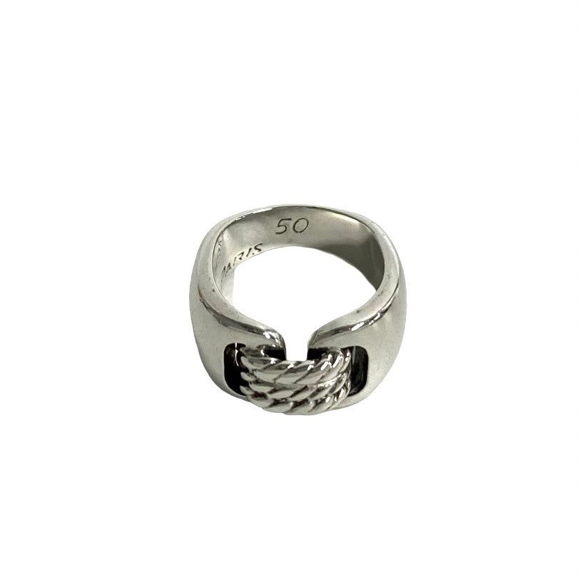 HERMES Ring Silver925 Silver Shrouding