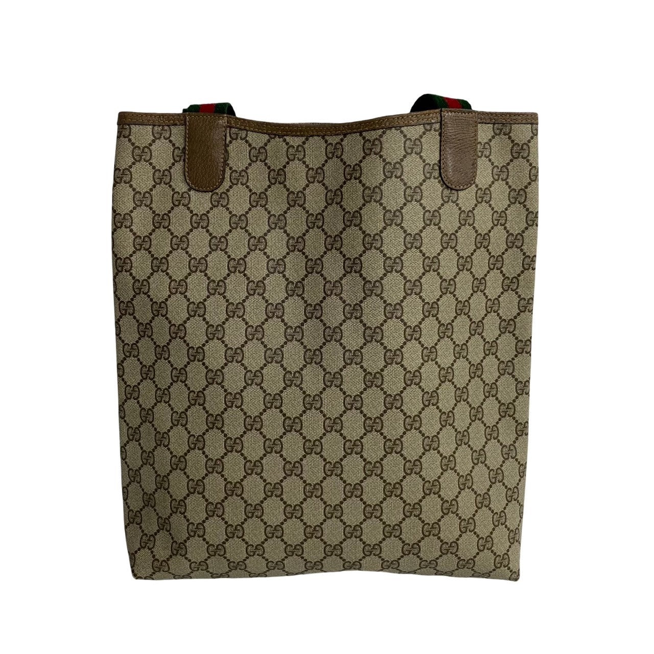 GUCCI Tote Bag leather Brown Sherry line
