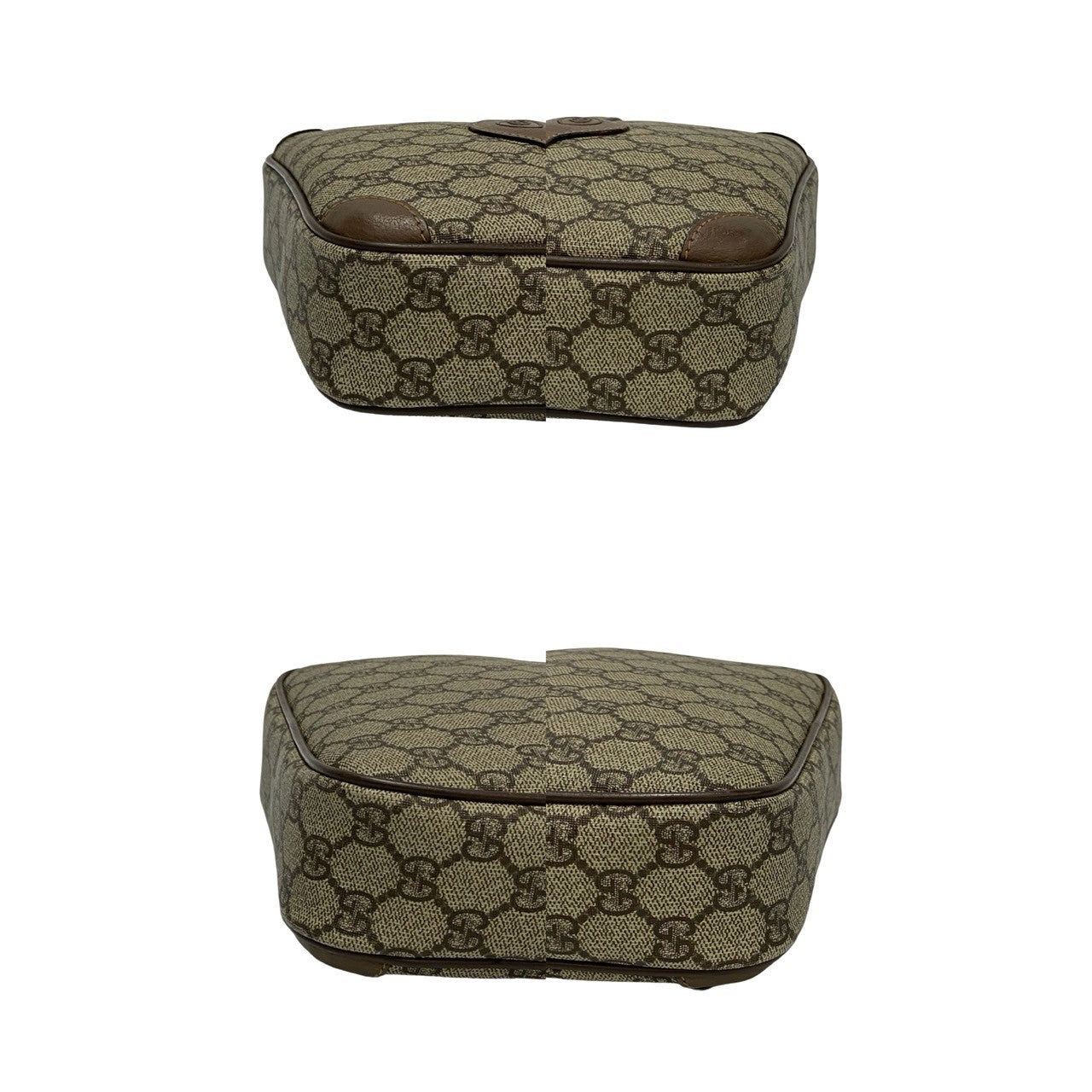 GUCCI Shoulder Bag leather Brown