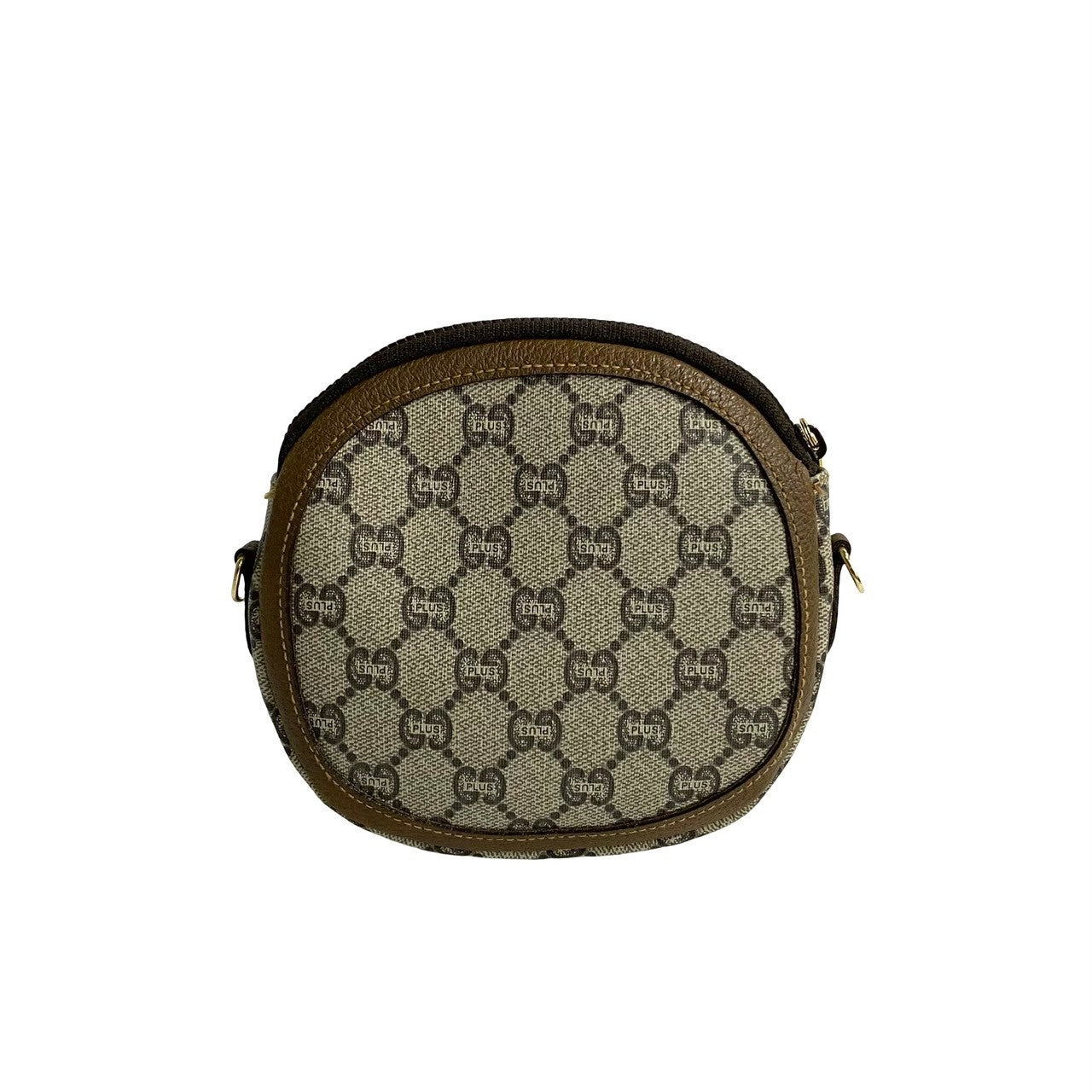 GUCCI Shoulder Bag leather Brown gucci plus Old Gucci