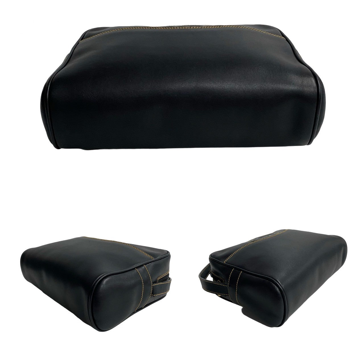 GUCCI Shoulder Bag leather black