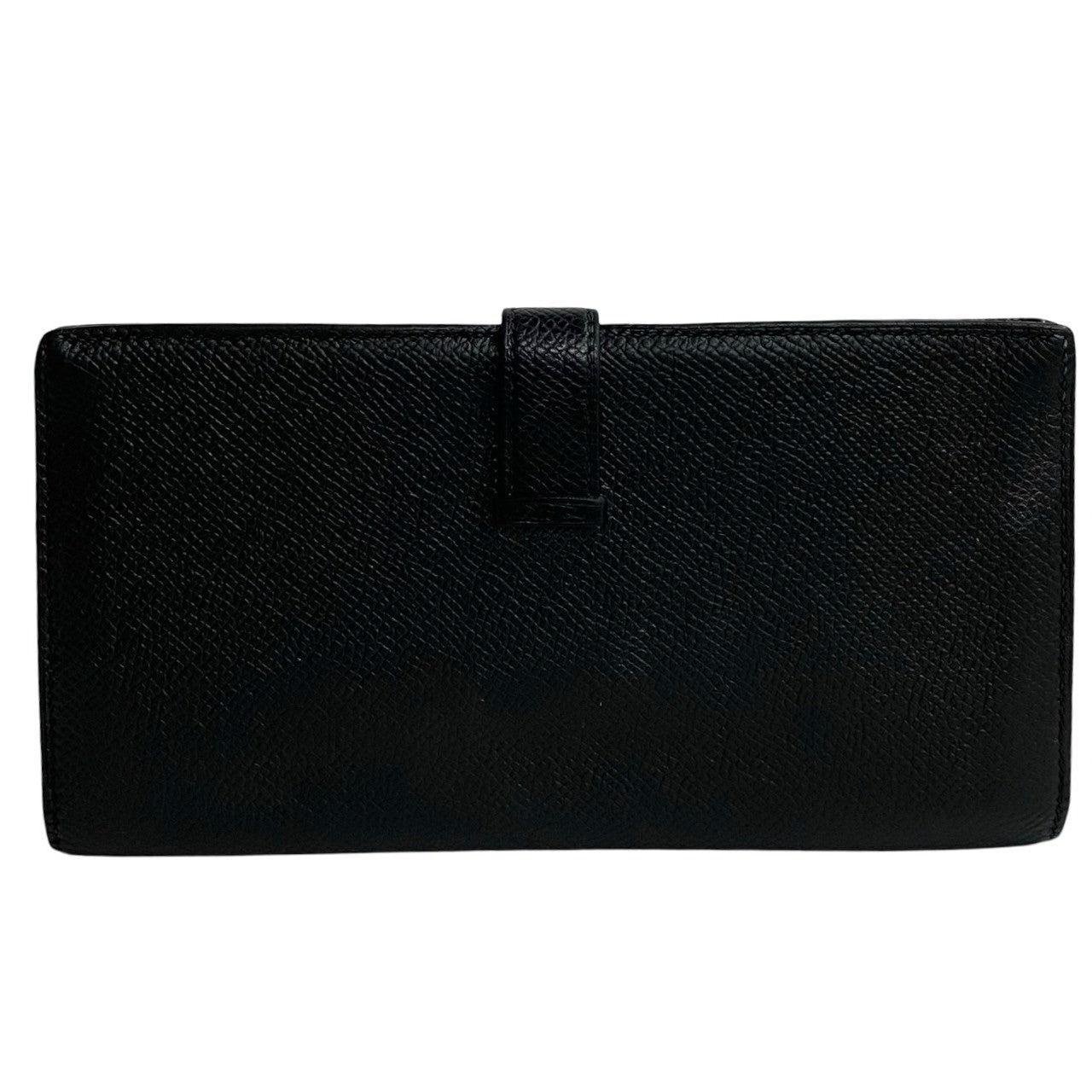 HERMES Long Wallet Purse Epsom black Beansufla