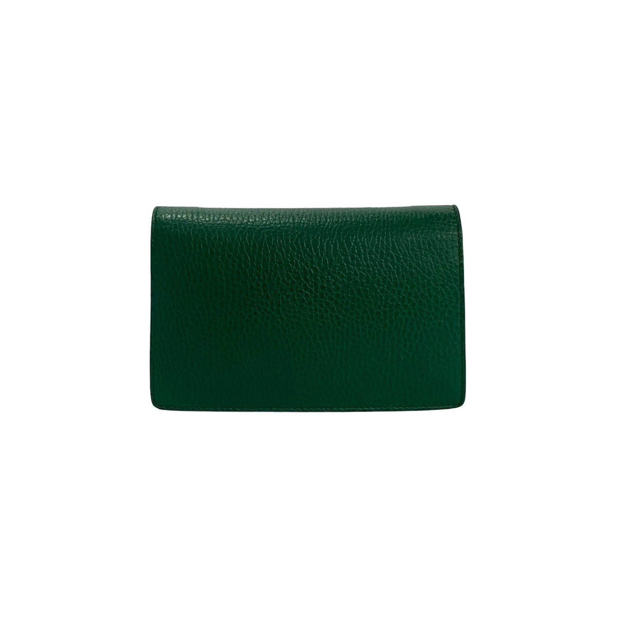 GUCCI Shoulder Bag leather green Duonisos super mini bag