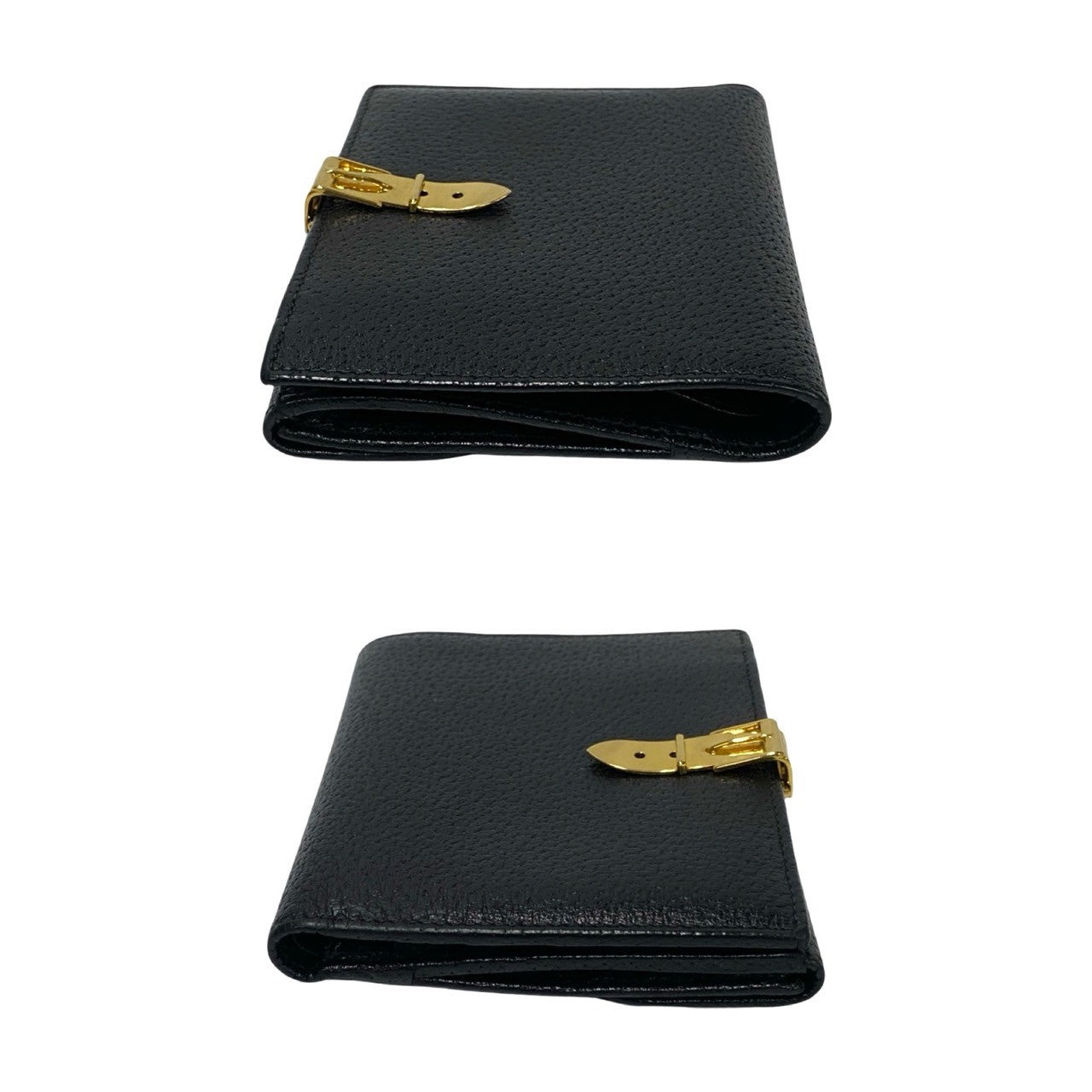 GUCCI Bifold Wallet leather black
