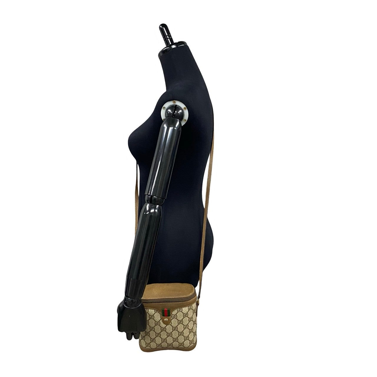GUCCI Shoulder Bag leather Brown Sherry line